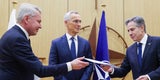 Pekka Haavisto, Antony Blinken, Jens Stoltenberg