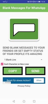 Fies: So verschickt man leere WhatsApp-Nachrichten