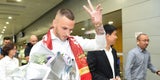 Fan-Empfang: Hier landet Arnie in China