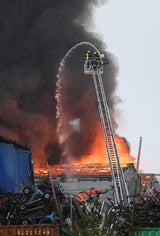 Großbrand in Hamburg