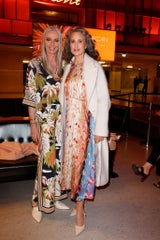 Petra van Bremen &amp;&nbsp;Andie MacDowell bei der Berlin Fashion Week, 2023