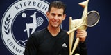 Thiem gewann im Vorjahr zum ersten Mal in Kitzbühel die goldene Gams
