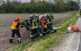 Unfall Militär-Jeep