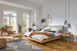 Boxspringbett hell von XXXLutz