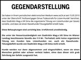 GEGENDARSTELLUNG