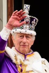 Charles Krönung Balkon