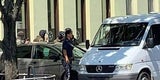 Polizei rettete nackte Frau von Fenster