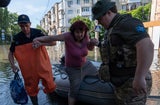 Staudamm Ukraine