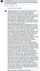 Wegen dieses Postings ist Fußi auf Facebook gesperrt