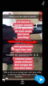 Terror-Drohung in Wien: Polizei kontrolliert Schule