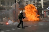 Griechenland Proteste Zugunglück