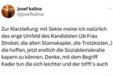 ''Sekte!'', ''Klage!'': Jetzt Twitter-Krieg in SPÖ