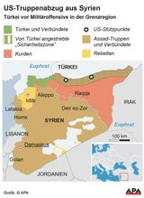Türkische Truppen sind in Syrien einmarschiert