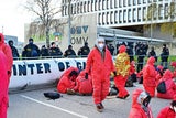 Gas-Konferenz Protest Klima OMV Marriott