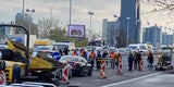 Klima-Kleber legen Wien und Graz lahm