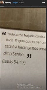 Neymar sorgt mit Bibel-Posting für Wirbel