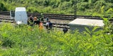 Wilde Schlepperjagd endet auf Zuggleisen