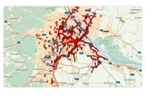 Stau-Chaos nach mehreren Unfällen in Wien