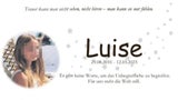 Traueranzeige Luise