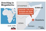Mogadischu: Fast 100 Tote bei Bomben-Anschlag