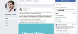 Kurz überholt Strache auf Facebook