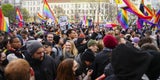 Eskalation bei Demo: Polizei setzt Pfefferspray ein