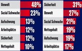 Türkis-Grün im Umfrage-Check