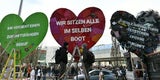 Klima-Demo legt Wien lahm
