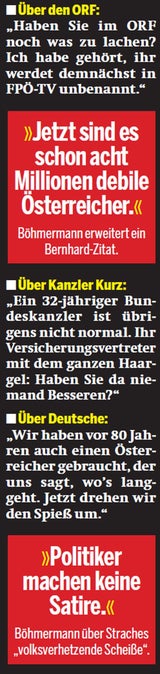 ORF-Eklat um Böhmermann: So lästert Strache
