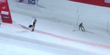 So einfach kam die Flitzerin auf die Piste