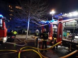 Großeinsatz wegen Kellerbrand: Bewohner evakuiert