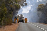 Australien-Feuer vereinigen sich zu "Mega-Brand"