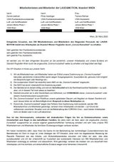 Kurzarbeit: Offener Brief von Laudamotion-Mitarbeitern