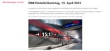 ÖBB: Stromausfall legte kompletten Zugverkehr im Osten Österreichs lahm