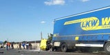 Wieder auf A2! Lkw crasht – Lenker doch nicht tot
