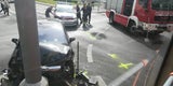 Crash im Morgenverkehr: Polizeiauto kracht in Pkw