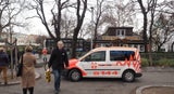 Hubschrauber-Rettungseinsatz am Karlsplatz