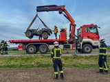 Unfall Militär-Jeep