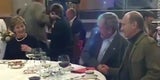 Hier schwingen Bush und Putin das Tanzbein