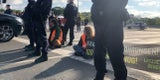 Klima-Kleber blockieren erneut Verkehr in Wien