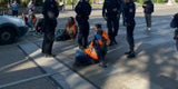 Klima-Kleber blockieren erneut Verkehr in Wien