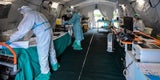 Brescia Quarantänestation Coronavirus Italien