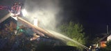 Blitz schlägt in Haus ein: Ein Verletzter bei Brand