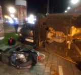 Spektakulärer Crash mitten in Wien
