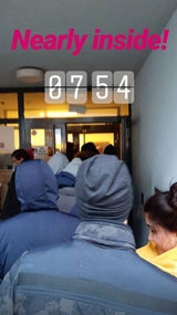 "Ich wartete sieben Stunden am Magistrat"