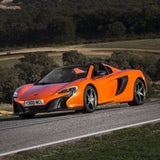 Fotos vom Test des McLaren 650S
