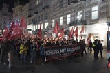 Fackel-Marsch gegen Rassismus in Wiener Innenstadt