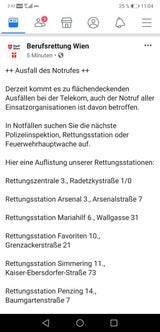 Störung legte Notrufnummern lahm