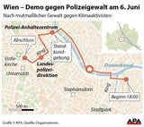 1.500 Demo-Teilnehmer legen Wien lahm