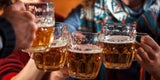 Bier Aprés Ski Bar Party Alkohol Trinken